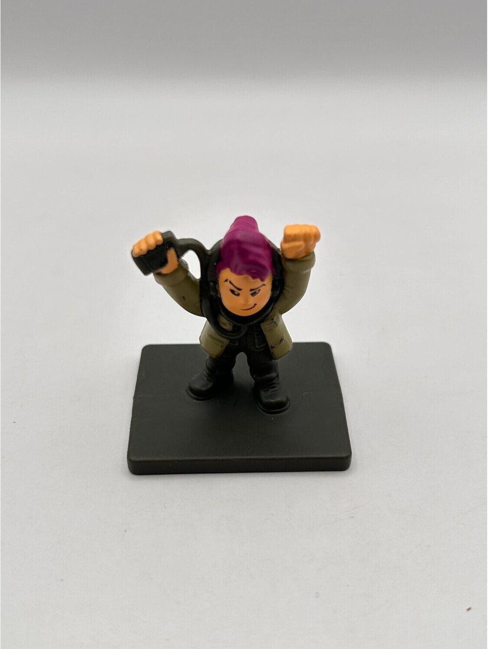 McDonald's Squid Game Happy Meal Toy Figurine Multicolor purple hair character